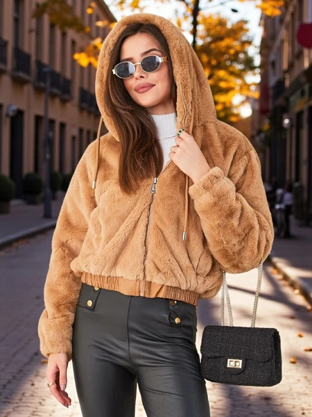 Полиуретановая куртка Royalfashion для женщин