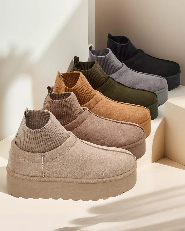 Royalfashion Īsas sieviešu sniega bikses a'la sniega zābaki Vevello