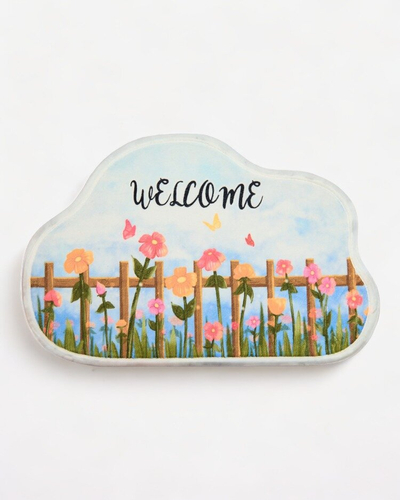 Royalfashion Krāsains paklājs ar ziediem 40x60