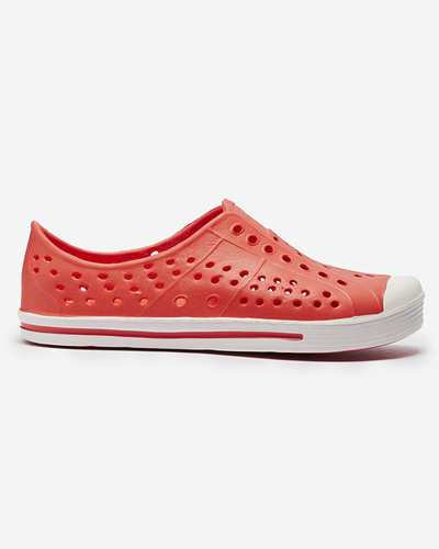 Red openwork children's rubber sneakers Jiteri - Footwear