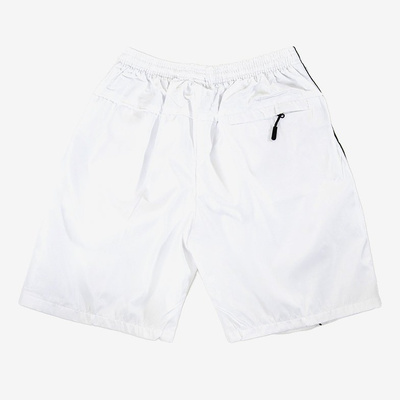 Men's white shorts with stripes - Clothing