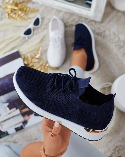 Royalfashion Women's fabric sports shoes Amgent