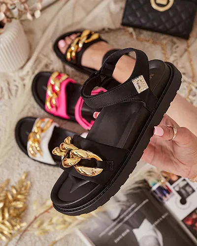 Royalfashion Women's Orette chain sandals