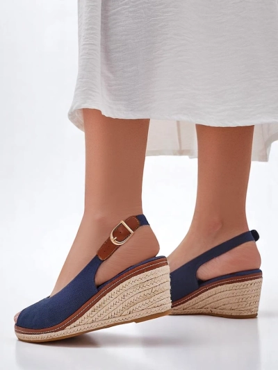 Женские сандалии на платформе Royalfashion с открытым носком Tafenis