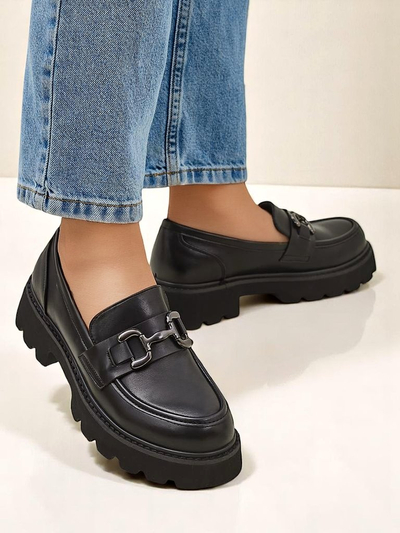 Royalfashion Sieviešu loaferi ar biezāku zolīti Rouetta