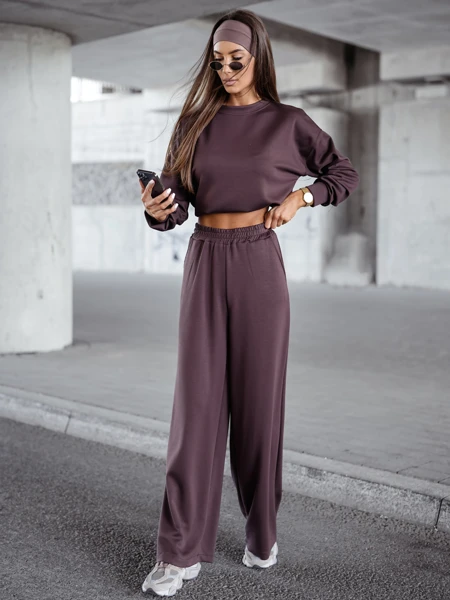 Royalfashion Вискозный Женский спортивный костюм FlowFit