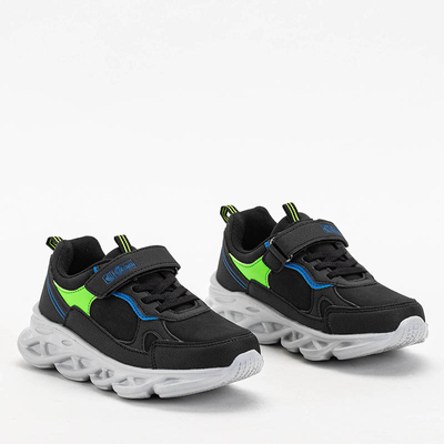 Black sneakers for boys Olafi - Footwear