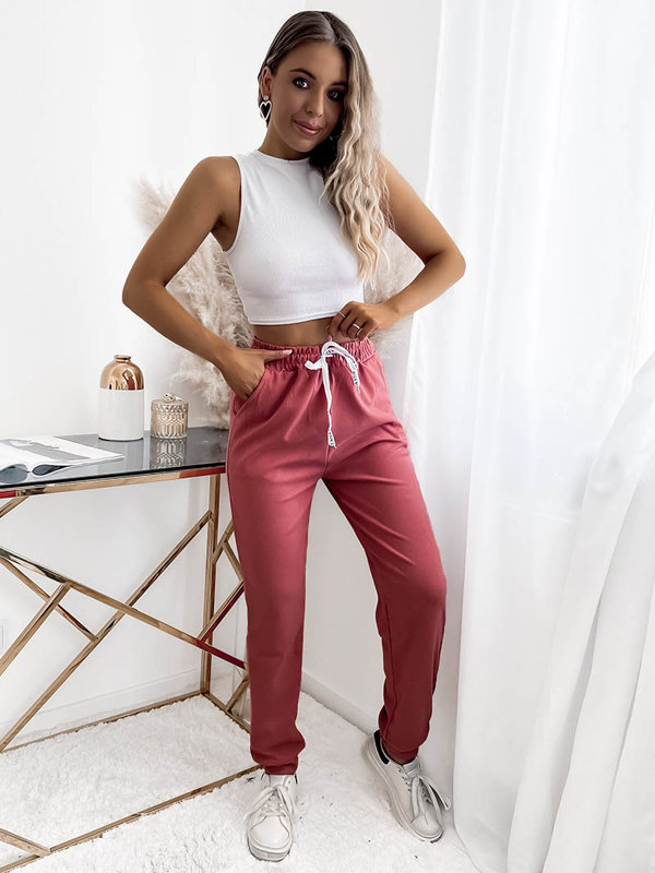 Royalfashion Темно-розовые женские спортивные костюмы PLUS SIZE