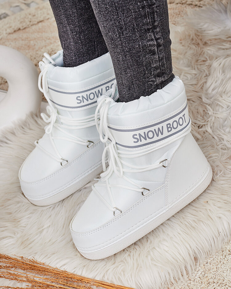 Royalfashion Sieviešu sniega zābaki ar šuvi Soblesia