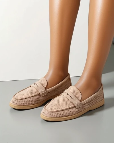 Royalfashion Sieviešu perforetie mokasīni Sierros