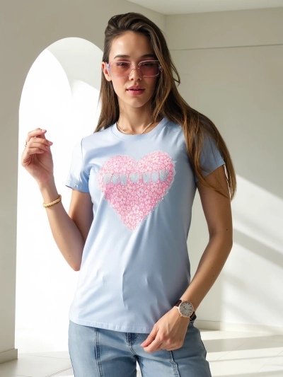 Royalfashion Sieviešu kokvilnas blūze