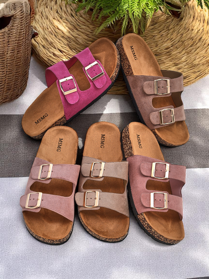 Royalfashion Sieviešu sandalēm ar sprādzēm Foumy