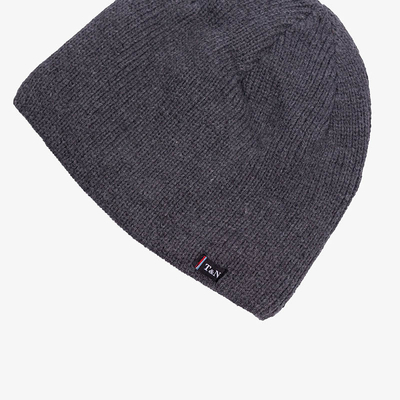Men's gray insulated hat - Accessories