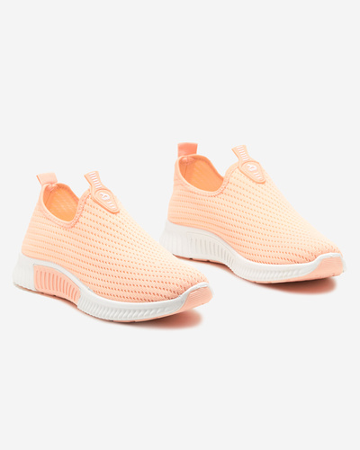 Pink women's slip-on sports shoes Banila - Footwear