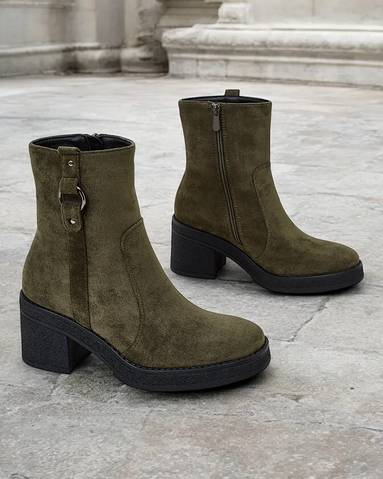 Royalfashion Sieviešu mazuļzābaki uz stieņa Boron