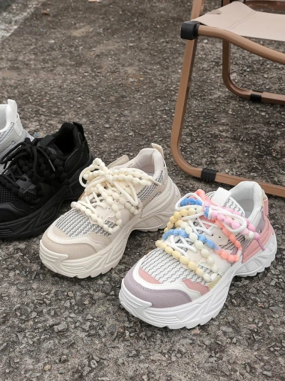 Спортивные кроссовки Royalfashion для женщин на толстой подошве Loness