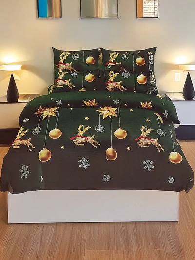 Royalfashion Christmas bedding set 160x200 complete 3-PARTS