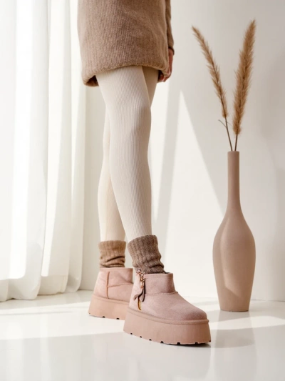 Royalfashion Women's platform snow boots a'la Delgadi