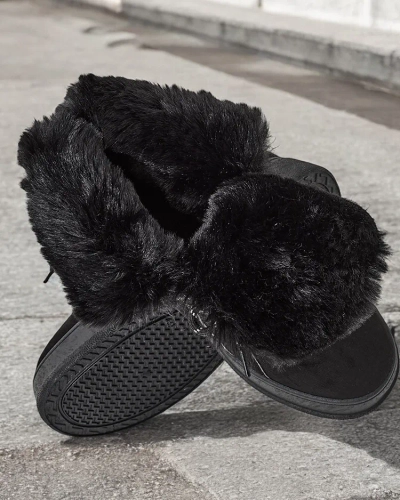 Женские зимние ботинки на шнуровке Royalfashion Mommer