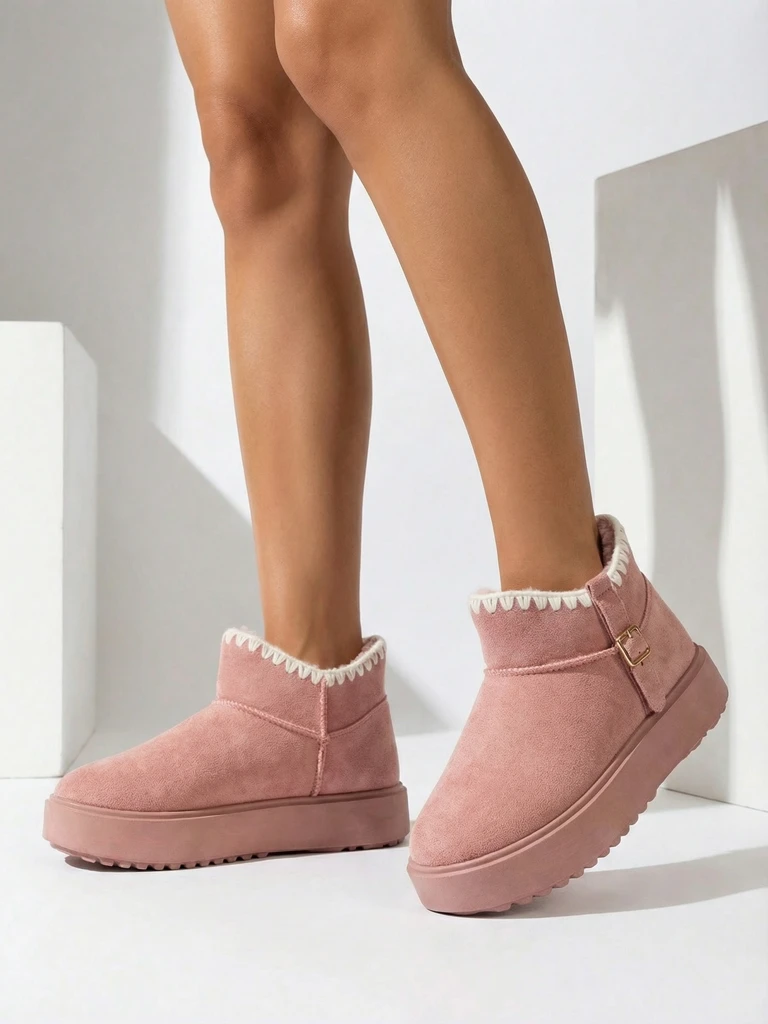 Royalfashion Sieviešu īsie sniega zābaki Ewioz