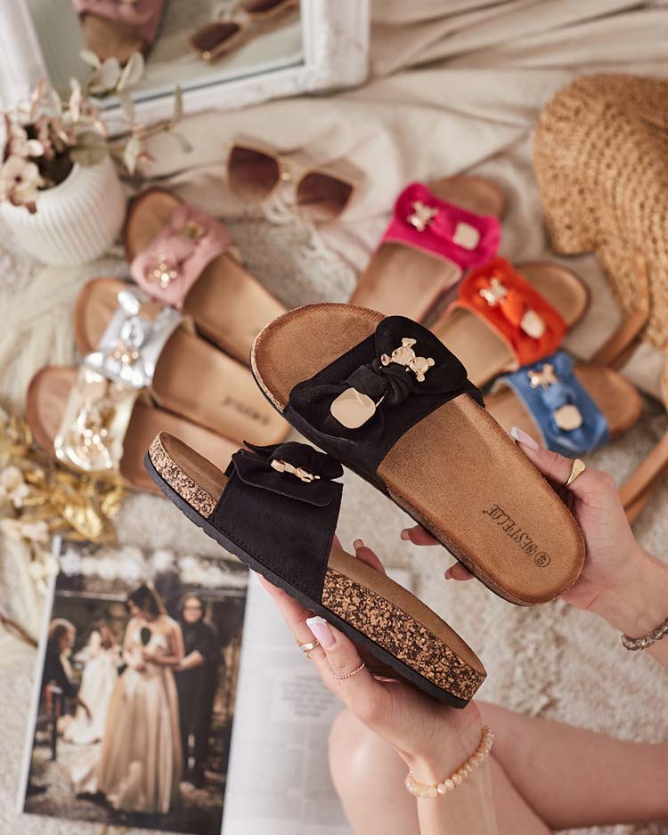 Royalfashion Sieviešu biksītes Simio ar loku