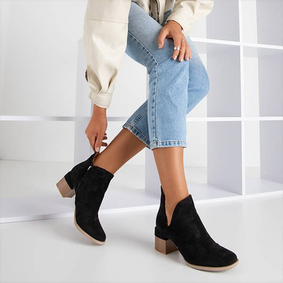 Black women's ankle boots Jeneuer - Footwear