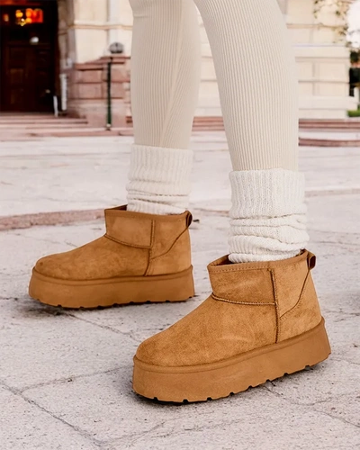 Royalfashion Short women's snow boots a'la Hawanni