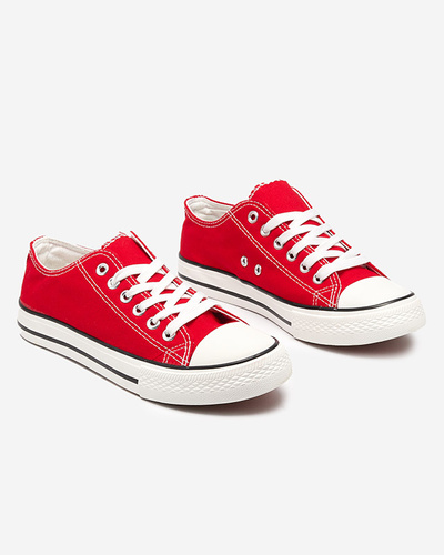 Red Gabrela women's sneakers - Footwear