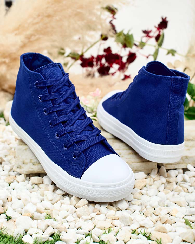 Royalfashion Women's High Sneakers Hirria