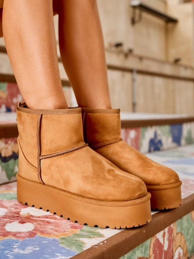 Royalfashion Короткие ботинки, напоминающие женские зимние сапоги Eforte