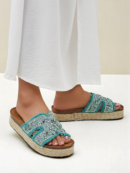 Royalfashion Sieviešu sandales ar Candy Candy dekorācijām