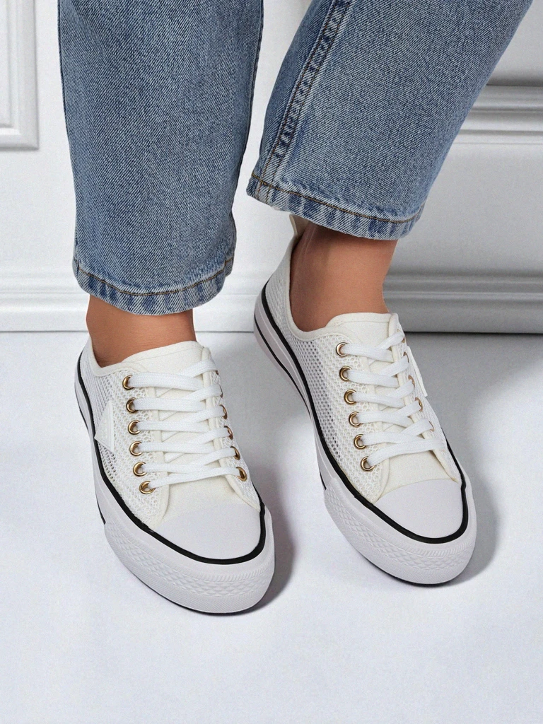 Royalfashion sieviešu perforētās kedas Rebbse