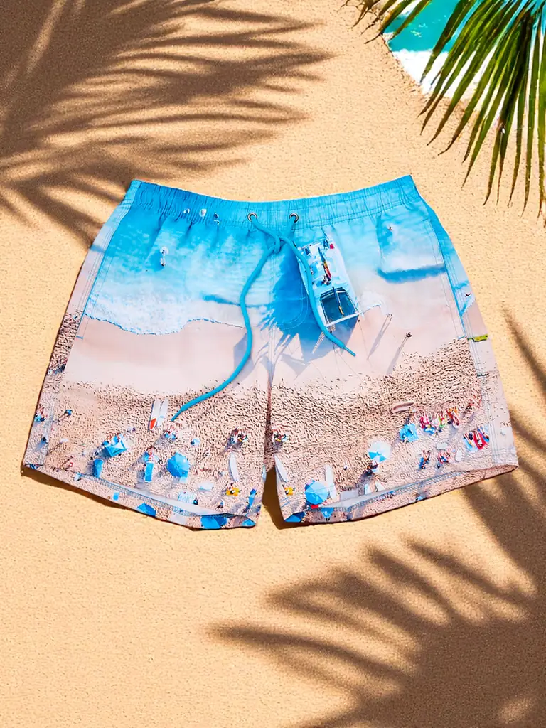 Royalfashion Мужские спортивные шорты с защитной сеткой