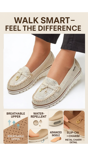 Royalfashion Sieviešu perforētie mokasīni Elissas