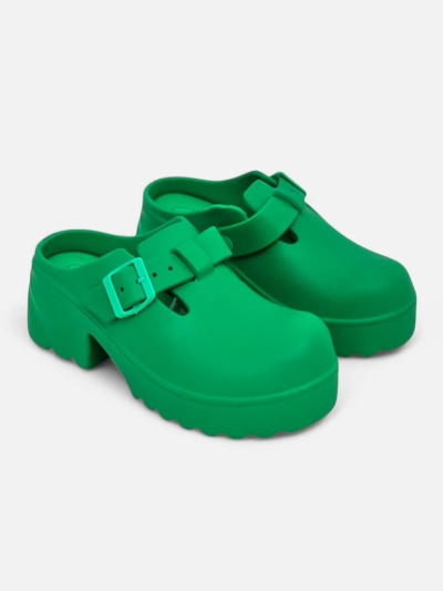 Royalfashion Women's rubber heeled sandals Voxones