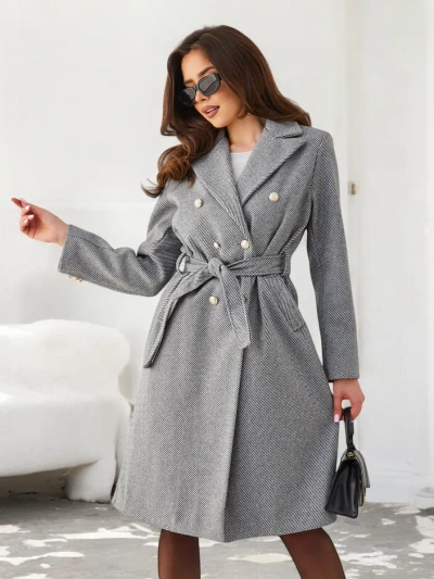 Royalfashion Long women's coat