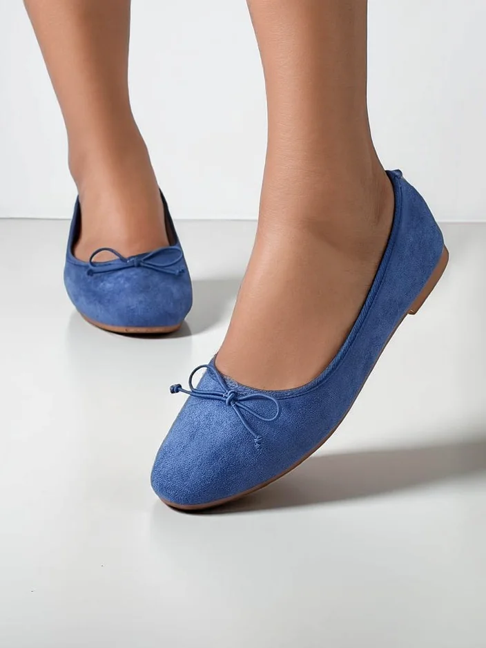 Royalfashion Женские балетки с бантом Zaame