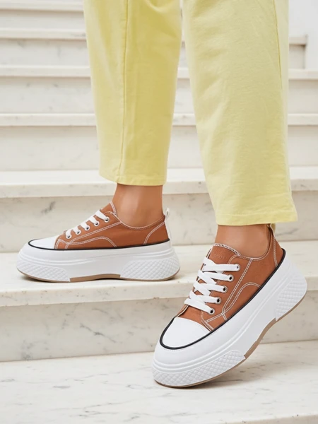 Royalfashion Women's Platform Sneakers Beemes