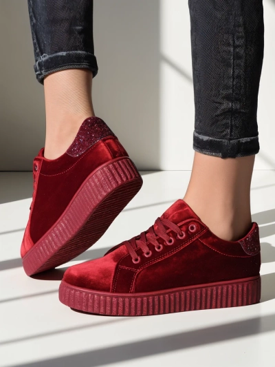 Royalfashion Sieviešu Sneakers a'la Velvet Mixose
