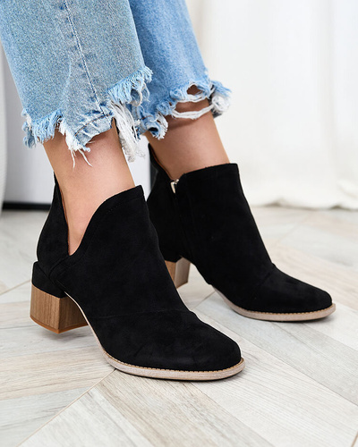 Black women's ankle boots Jeneuer - Footwear