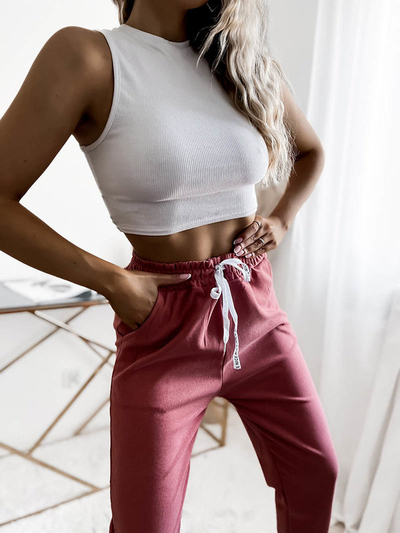 Royalfashion Темно-розовые женские спортивные костюмы PLUS SIZE