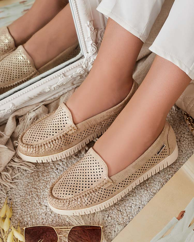 Royalfashion Sieviešu ažūra mokasīni Nafis