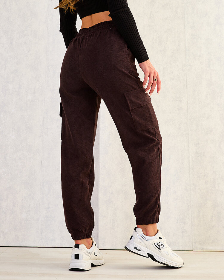 Royalfashion Women's fabric combat pants