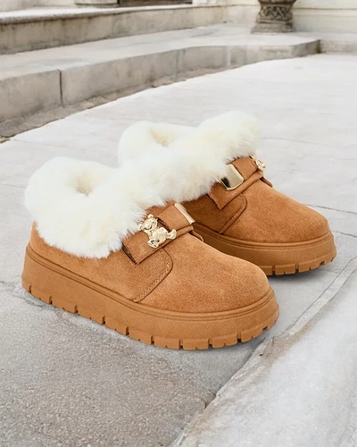 Royalfashion Женские короткие сапоги a'la snow boots Dobis