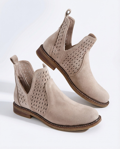 Royalfashion Sieviešu eko zamšādas Ovilla zābaki