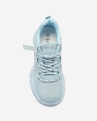 Синие женские кроссовки спортивная обувь Evilpo- Footwear