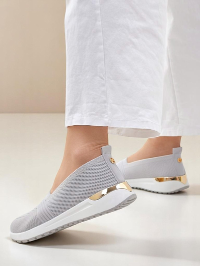 Royalfashion Auduma sieviešu slip-on apavi Perfeti