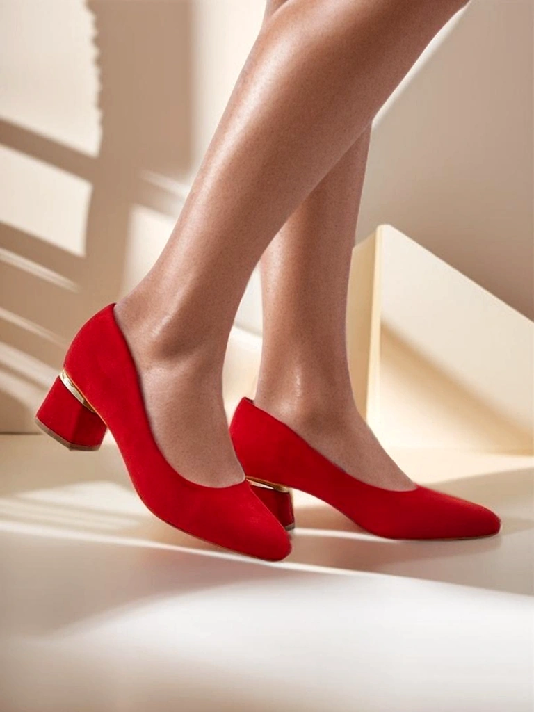 Royalfashion Women's low-heeled pumps Agan