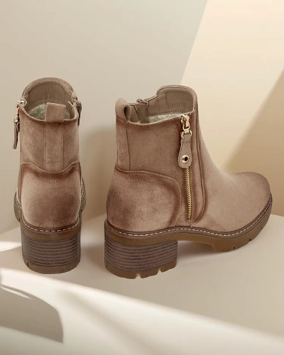 Новогодние женские сапоги Royalfashion Iffol