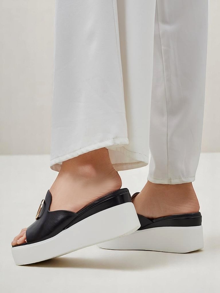 Royalfashion Women’s Wedge Slides Daffin